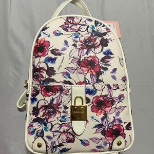 Juicy Couture cream mini backpack